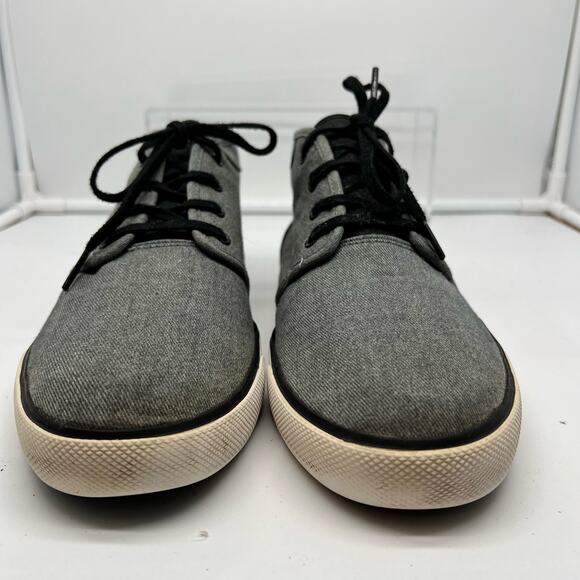 DC Shoes Mens 10 Studio Mid Gray Skate Sneaker - Picture 5 of 10